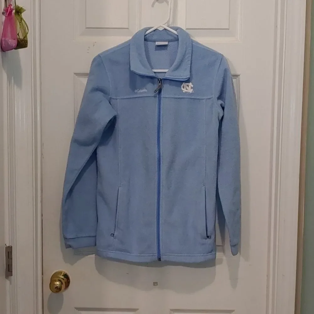 Girls Columbia UNC Tar Heels fleece jackets Sz 18/20